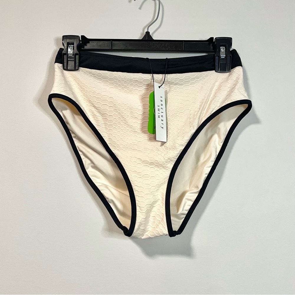 NEW Sanctuary Swim Snake Bite High Leg Bikini Bottom (size S)